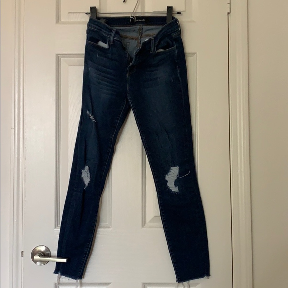 J brand distressed skinny jean